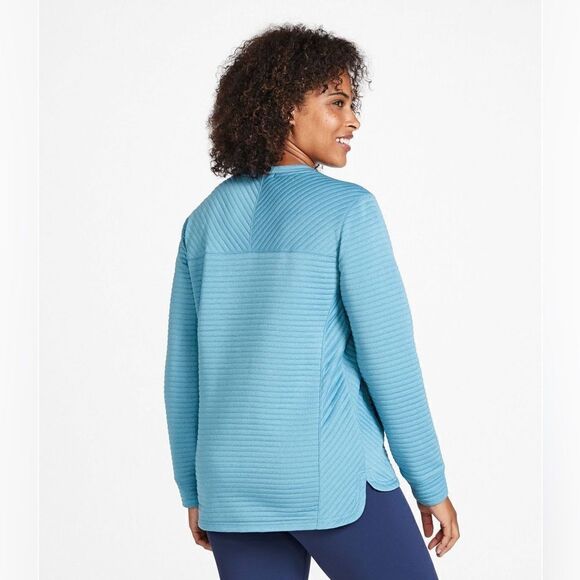 LL Bean Air Light Knit Crewneck Pullover Womens Medium - Picture 2 of 6